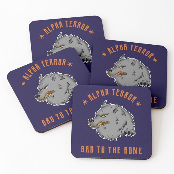 Item preview, Badass Alpha Wolf designed and sold by TNF-Designs.