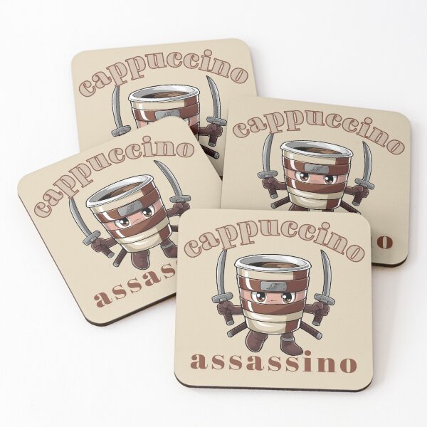 Item preview, Cappuccino Assassino Italian Brainrot designed and sold by KateLeap.