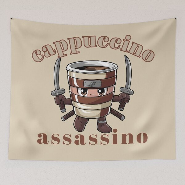Item preview, Cappuccino Assassino Italian Brainrot designed and sold by KateLeap.
