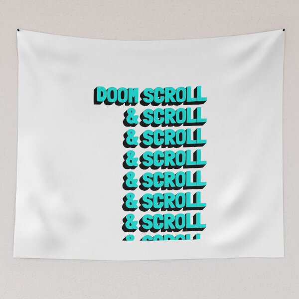 Item preview, DOOM SCROLL & SCROLL designed and sold by oddwonders.
