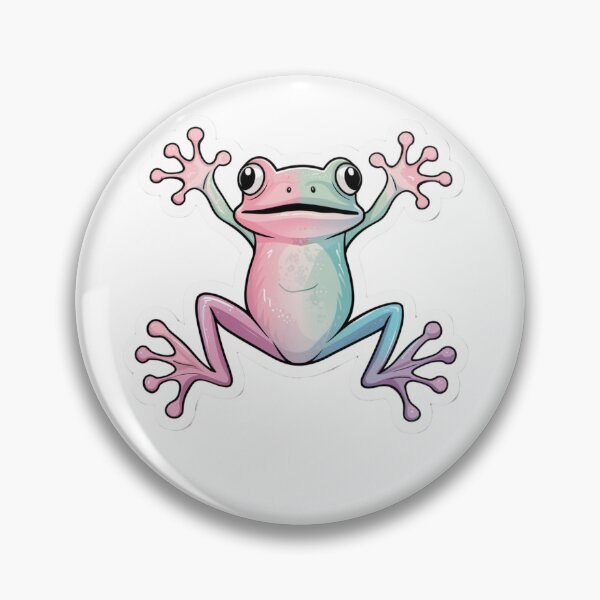 Item preview, Pastel Colorful TreeFrog designed and sold by Tomci0.