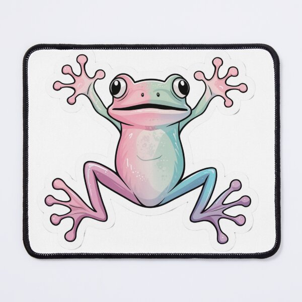 Item preview, Pastel Colorful TreeFrog designed and sold by Tomci0.
