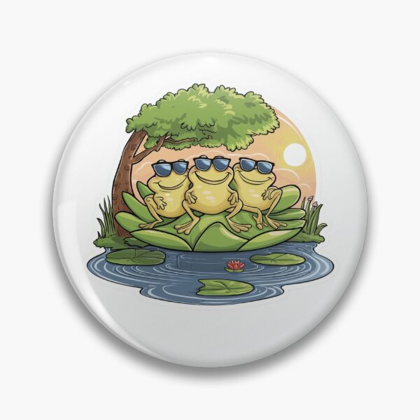 Item preview, Funny Cool Treefrogs On Sunset designed and sold by Tomci0.