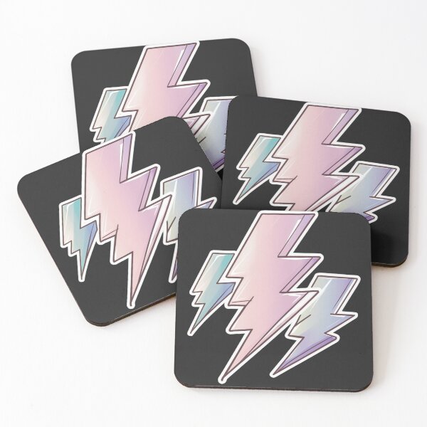 Item preview, PASTEL LIGHTNING BOLTS designed and sold by Tomci0.
