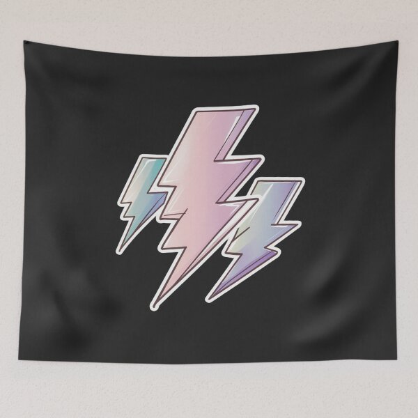 Item preview, PASTEL LIGHTNING BOLTS designed and sold by Tomci0.