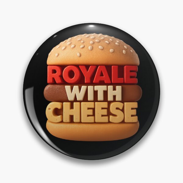Item preview, Royale with Cheese Burger 3D designed and sold by stevegraphix.