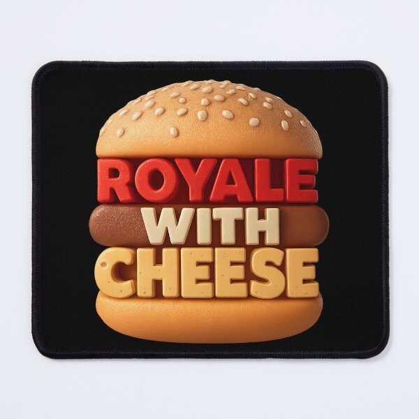 Item preview, Royale with Cheese Burger 3D designed and sold by stevegraphix.