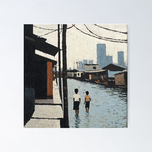 Item preview, Manila | Post-impressionist painting style designed and sold by ComicsFactory.