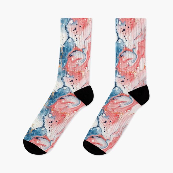 Item preview, Abstract Swirling Blue, Pink, and Gold designed and sold by NTGUILTY.