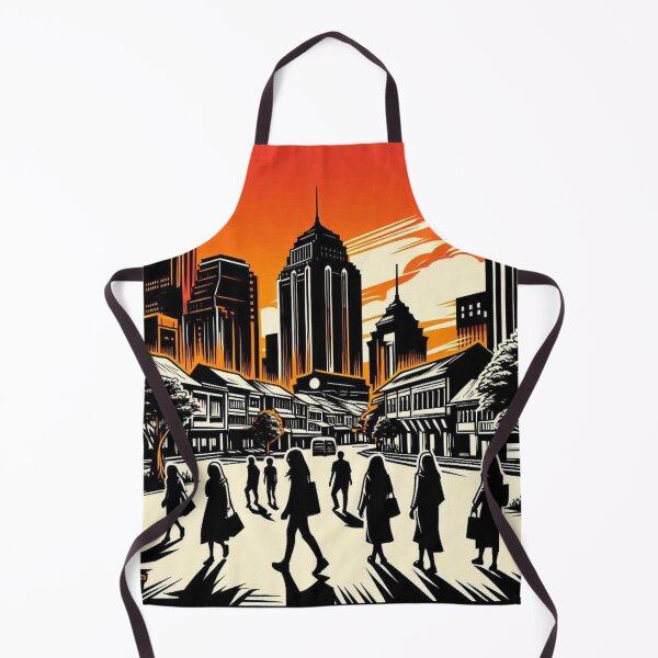 Item preview, Madura City Vector Art – AI Urban Design Inspired by Culture & Travel for Clothing, Accessories & Decor Lovers designed and sold by knalpot-design.