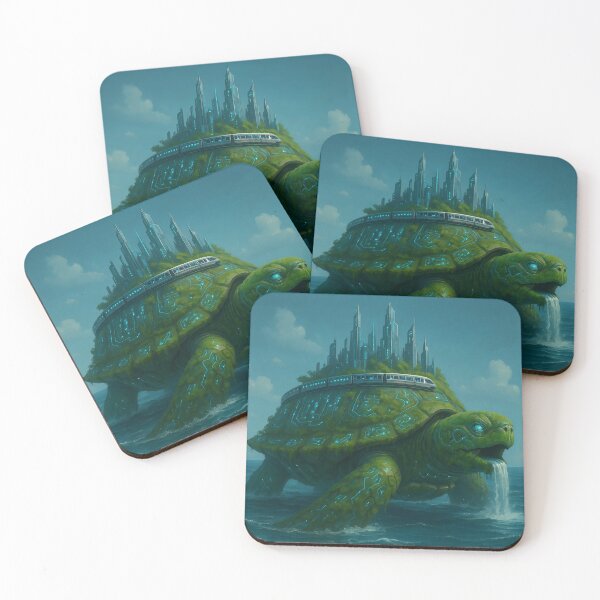 Item preview, Mossy cyborg turtle designed and sold by Gusferdesign.