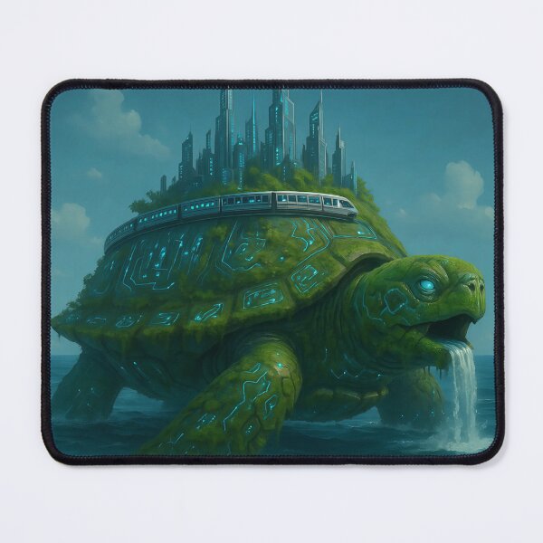 Item preview, Mossy cyborg turtle designed and sold by Gusferdesign.