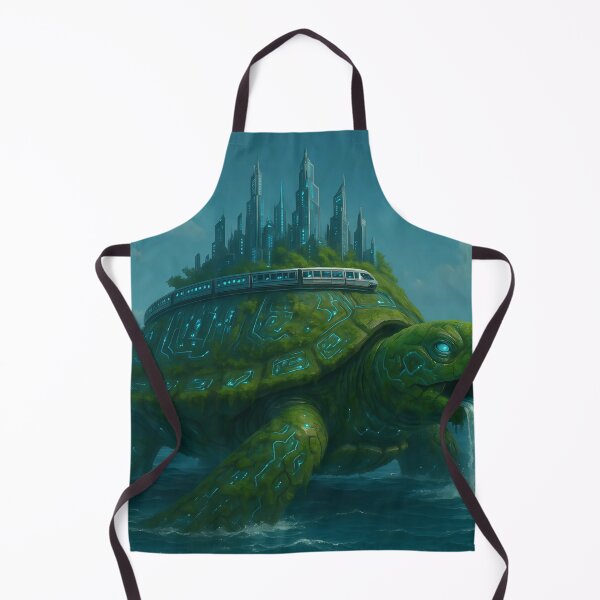 Item preview, Mossy cyborg turtle designed and sold by Gusferdesign.