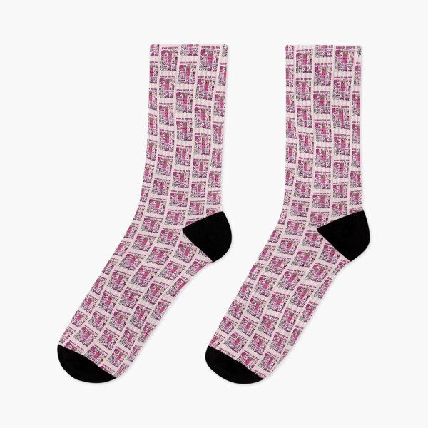 Item preview, Retro 90s Pink Collage – Cassette, Mic, Boombox & Sunglasses Design designed and sold by WHDProduction45.
