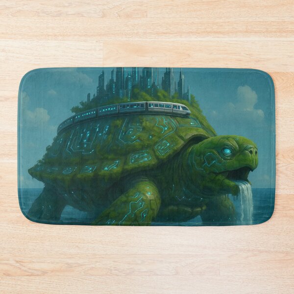 Item preview, Mossy cyborg turtle designed and sold by Gusferdesign.