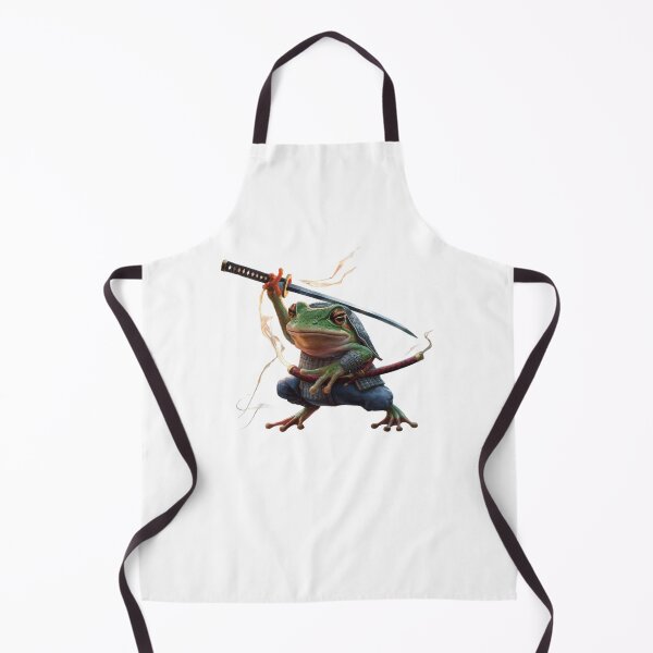 Item preview, NINJA FROG WITH KATANA designed and sold by Tomci0.
