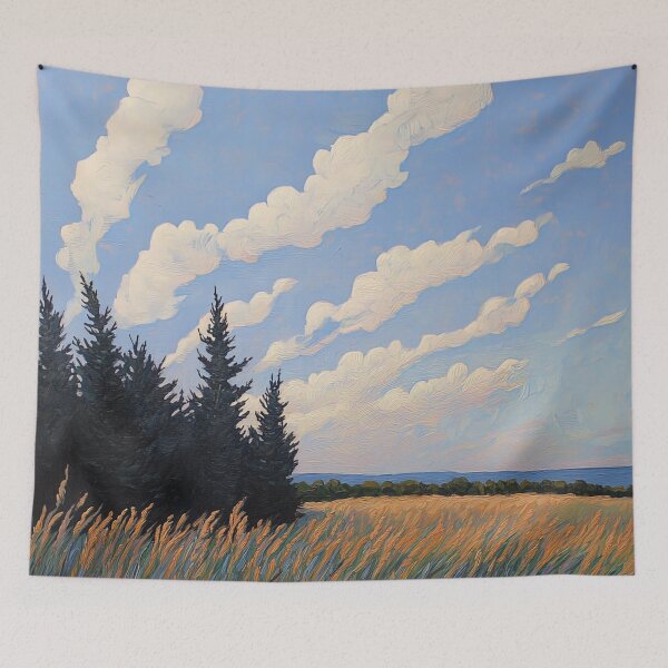 Item preview, Manitoba | Post-impressionist painting style designed and sold by ComicsFactory.