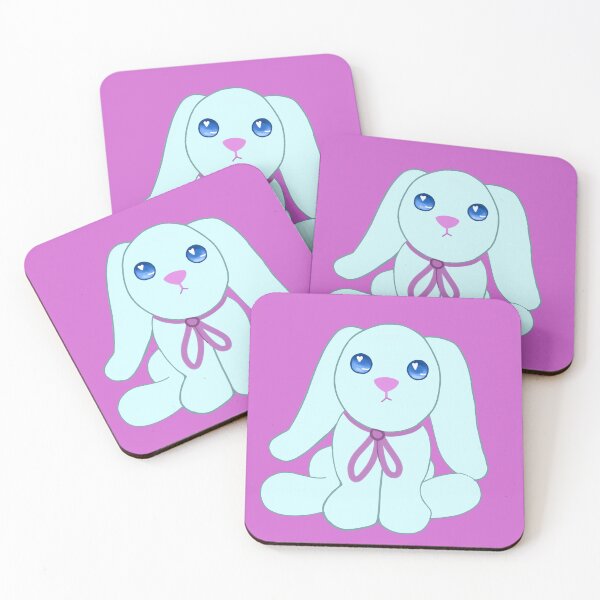 Item preview, Pastel bunny with a bow designed and sold by FrogTheBoy.