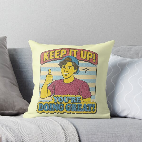 Item preview, Keep It Up You're Doing Great - Retro Motivation designed and sold by zzz888.