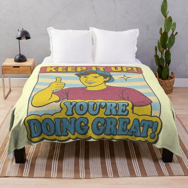 Item preview, Keep It Up You're Doing Great - Retro Motivation designed and sold by zzz888.