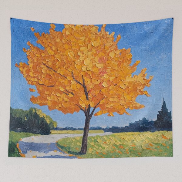 Item preview, Maple tree | Post-impressionist painting style designed and sold by ComicsFactory.