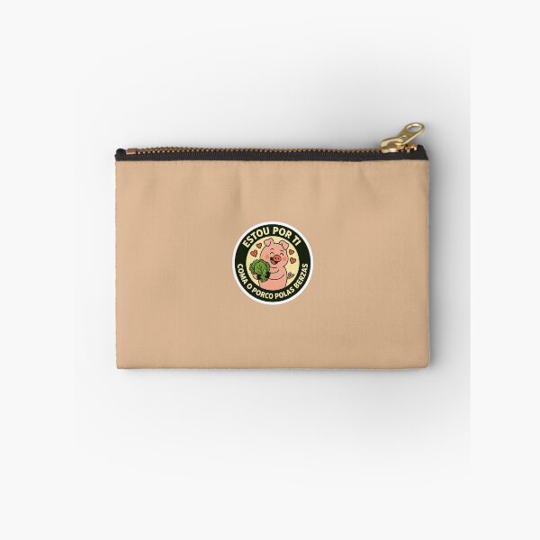 Item preview, This is for you, eat or porco polas berzas – Sticker with retranca e porco namorado  designed and sold by NÉBULA STUDIO.
