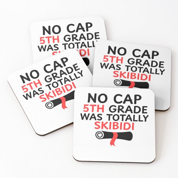 Item preview, No cap 5th Grade Was Totally Skibidi designed and sold by Tomci0.