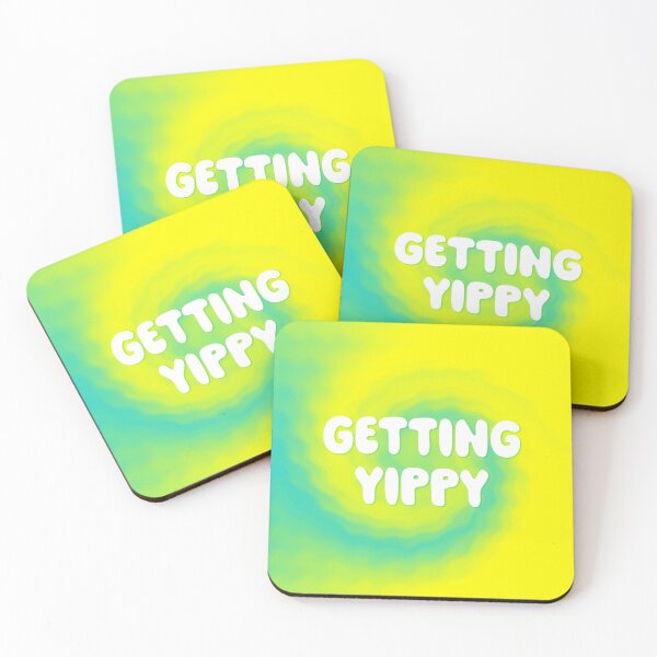 Item preview, Getting Yippy - Yellow Swirl designed and sold by sillyjess.