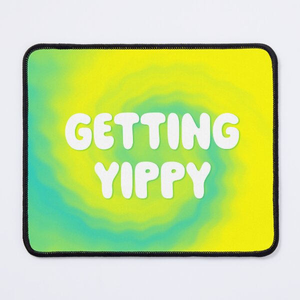 Item preview, Getting Yippy - Yellow Swirl designed and sold by sillyjess.