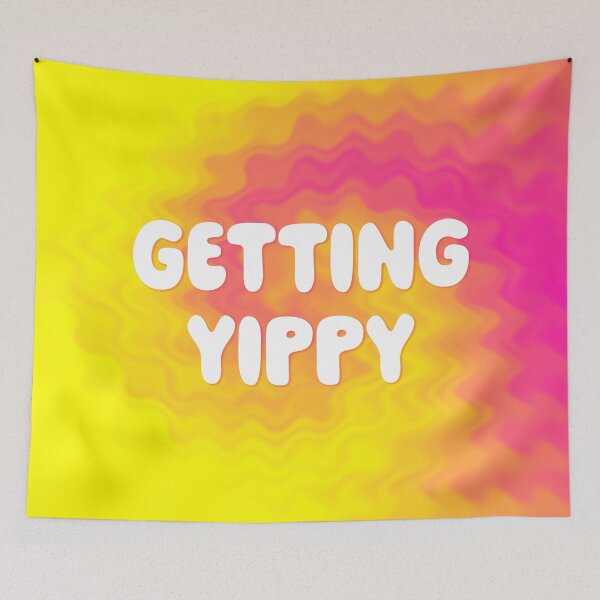 Item preview, Getting Yippy - Pink Swirl designed and sold by sillyjess.