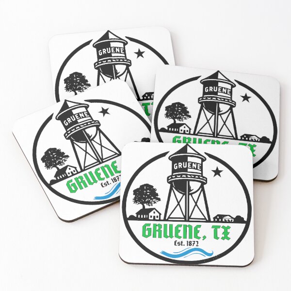 Item preview, Gruene, TX Est. 1872 Logo #1 Black designed and sold by WurstTees.