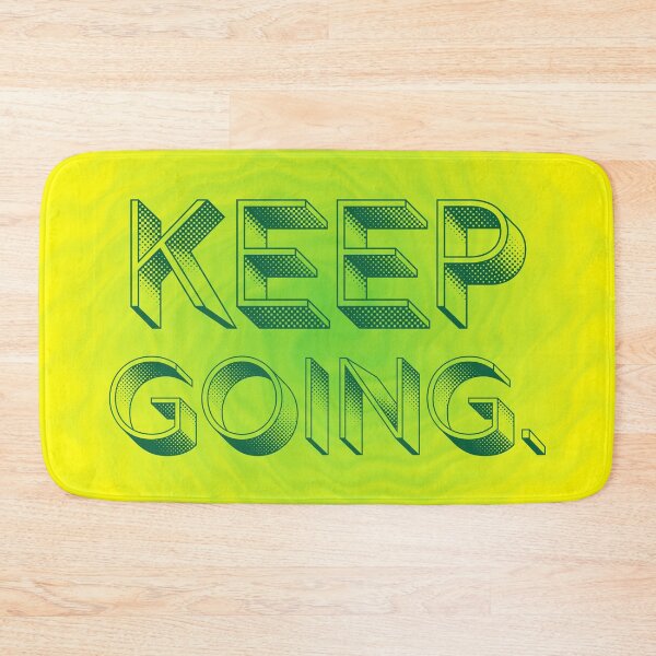 Item preview, Keep Going - Green Swirl designed and sold by sillyjess.