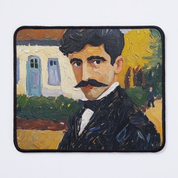 Item preview, Marcel Proust | Post-impressionist painting style designed and sold by ComicsFactory.