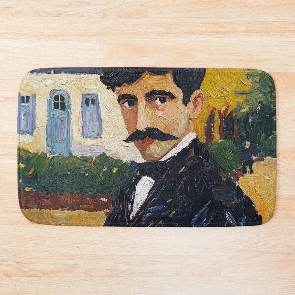 Item preview, Marcel Proust | Post-impressionist painting style designed and sold by ComicsFactory.