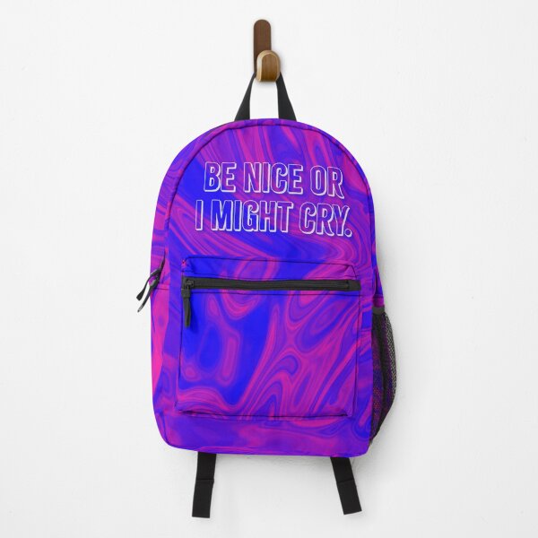 Item preview, Be Nice - Cobalt Swirl designed and sold by sillyjess.