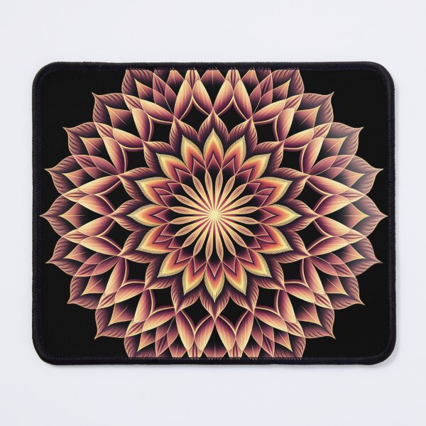Item preview, The Mesmerising Warm Mandala designed and sold by Ink And Inspire.