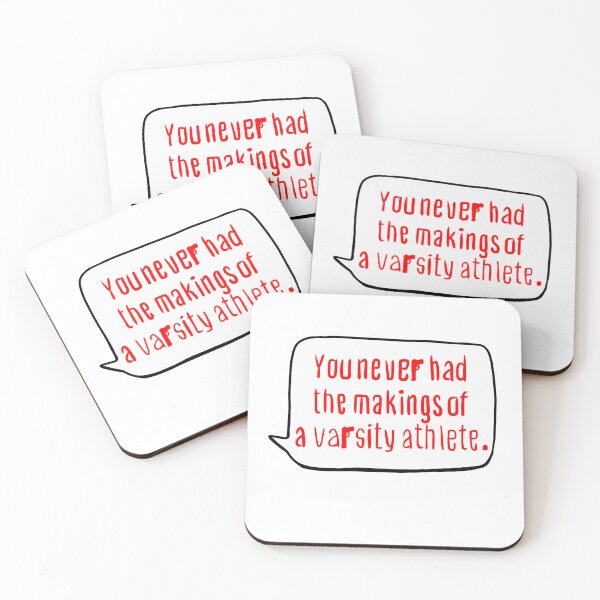 Item preview, ‘You Never Had the Makings of a Varsity Athlete’ Quote Design – Uncle Junior’s Harsh Critique designed and sold by from here 2 mars.
