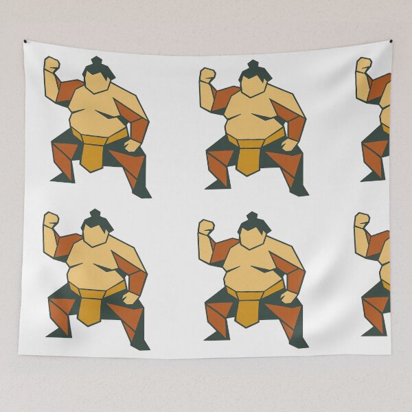 Item preview, Origami Sumo Strength designed and sold by IllustrifyArts.