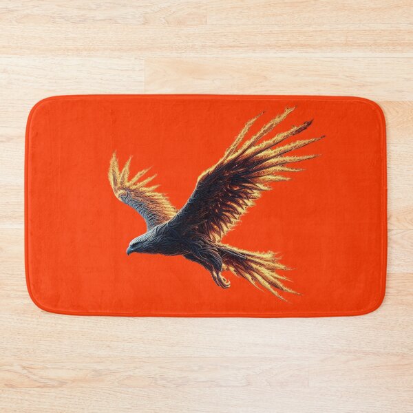 Item preview, Falcon of the fire element designed and sold by Animals - WildSpirit.