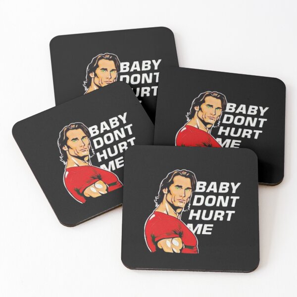 Item preview, Baby Don't Hurt Me – Funny Retro Muscle Guy Design designed and sold by HYSTOREGYMWEAR.