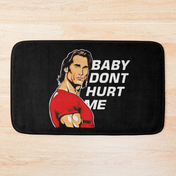 Item preview, Baby Don't Hurt Me – Funny Retro Muscle Guy Design designed and sold by HYSTOREGYMWEAR.