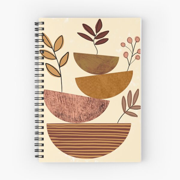 Item preview, Abstract Botanical Stacks - Modern Earth Tone Plant Design designed and sold by MadeintheShead.