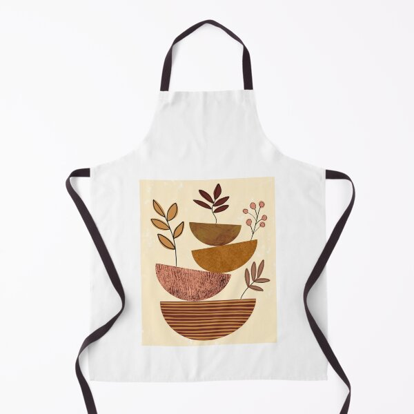 Item preview, Abstract Botanical Stacks - Modern Earth Tone Plant Design designed and sold by MadeintheShead.