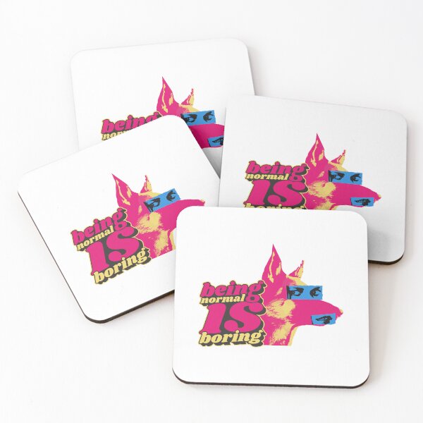 Item preview, Being Normal Is Boring – Bold Retro Pop Art Statement designed and sold by Bianormal.