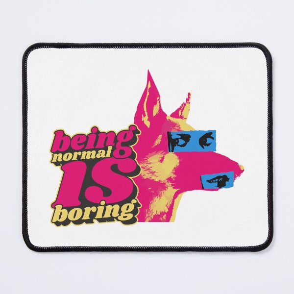 Item preview, Being Normal Is Boring – Bold Retro Pop Art Statement designed and sold by Bianormal.
