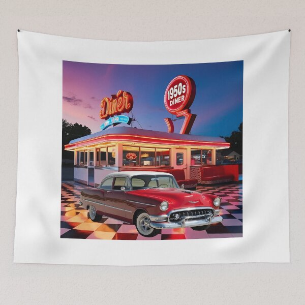 Item preview, 1950s Diner Car #1950sVintage #1950sFashion designed and sold by FAMILY DYNASTY.
