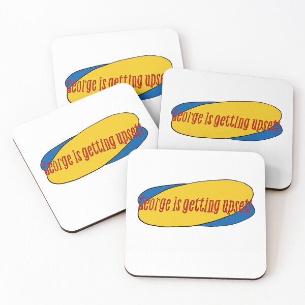 Item preview, ‘George is Getting Upset!’ Quote Design – George's Third-Person Outburst from ‘The Jimmy’ Episode designed and sold by from here 2 mars.