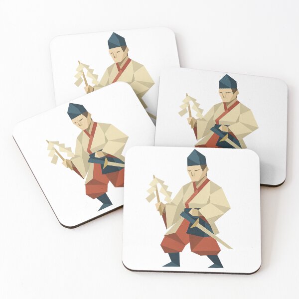 Artikelvorschau, Origami Shinto Priester entworfen und verkauft von IllustrifyArts.