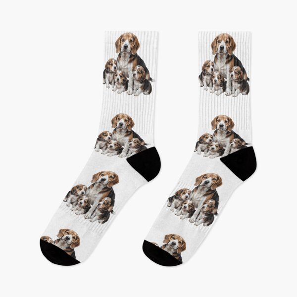 Item preview,  HAPPY MOTHER'S DAY - MAMA BEAGLE - CUTE PUPPIES - DOGS designed and sold by Gihan-Design.