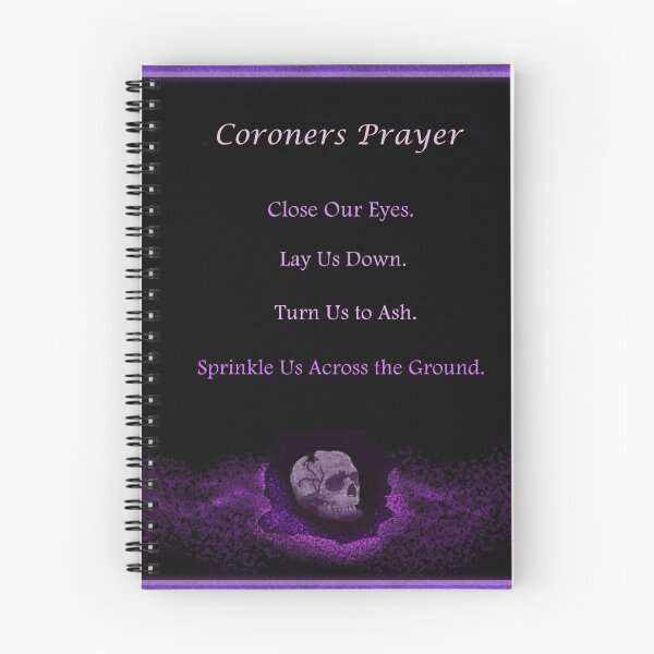 Item preview, A Prayer for the Dead designed and sold by ForensicChic.